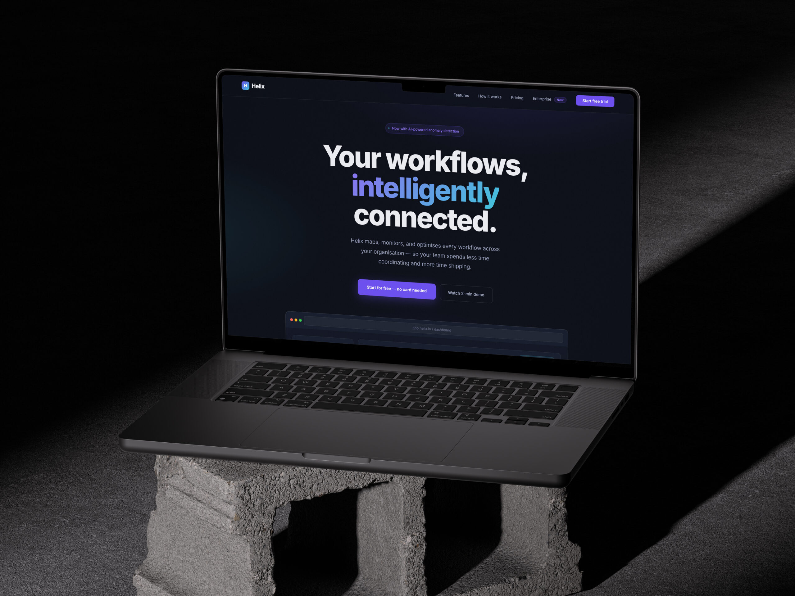 Professional website example